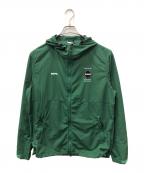 F.C.R.B.エフシーレアルブリストル）の古着「NYLON HOODED BLOUSON」｜グリーン