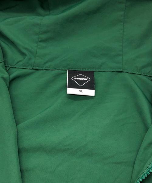 F.C.R.B.（エフシーレアルブリストル）F.C.R.B. (エフシーレアルブリストル) NYLON HOODED BLOUSON グリーン サイズ:SIZE XLの古着・服飾アイテム