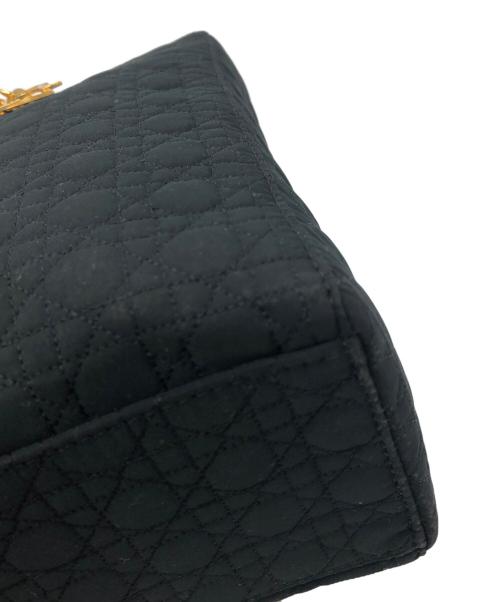 Christian Dior（クリスチャン ディオール）Christian Dior (クリスチャン ディオール) レディ ディオール カナージュ キルティングバッグ ブラック サイズ:下記参照の古着・服飾アイテム
