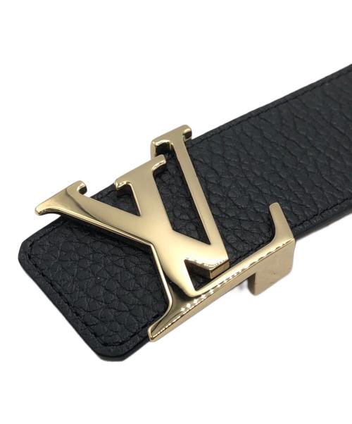 LOUIS VUITTON（ルイ ヴィトン）LOUIS VUITTON (ルイ ヴィトン) LV イニシャル 40MM リバーシブル ブラックの古着・服飾アイテム