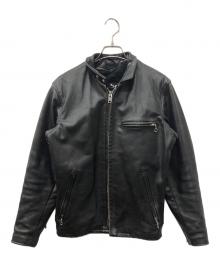 Schott（ショット）の古着「641 ライナー付きシングルライダースジャケット」｜ブラック