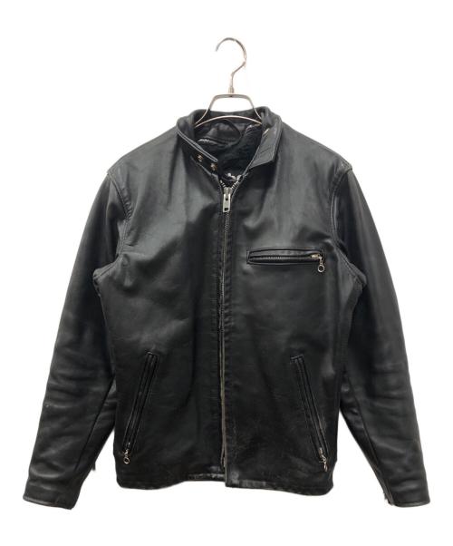 Schott（ショット）Schott (ショット) 641 ライナー付きシングルライダースジャケット ブラック サイズ:SIZE 34の古着・服飾アイテム