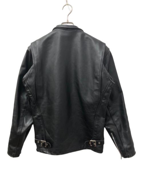 Schott（ショット）Schott (ショット) 641 ライナー付きシングルライダースジャケット ブラック サイズ:SIZE 34の古着・服飾アイテム