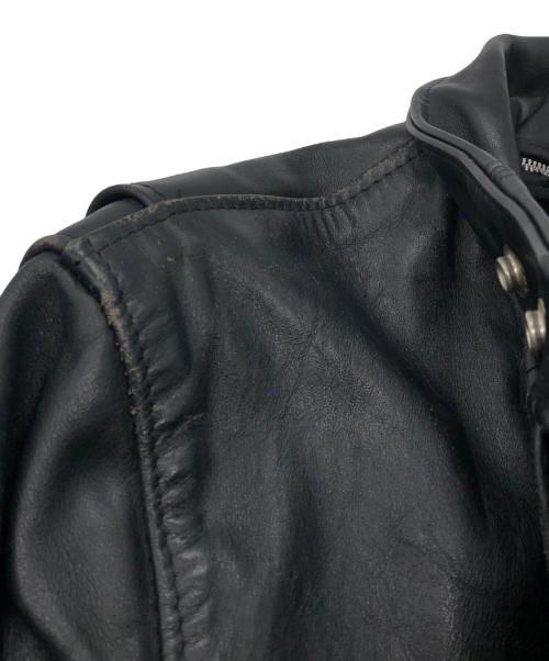 Schott（ショット）Schott (ショット) 641 ライナー付きシングルライダースジャケット ブラック サイズ:SIZE 34の古着・服飾アイテム