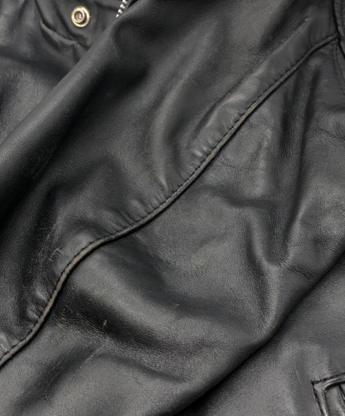 Schott（ショット）Schott (ショット) 641 ライナー付きシングルライダースジャケット ブラック サイズ:SIZE 34の古着・服飾アイテム
