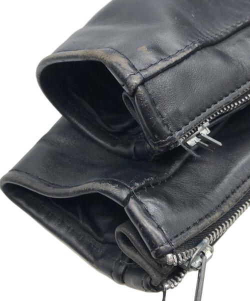 Schott（ショット）Schott (ショット) 641 ライナー付きシングルライダースジャケット ブラック サイズ:SIZE 34の古着・服飾アイテム