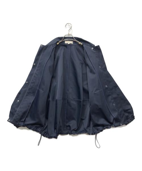 ENFOLD（エンフォルド）ENFOLD (エンフォルド) ヘビーサテンドロストビッグジャケット ネイビー サイズ:38の古着・服飾アイテム