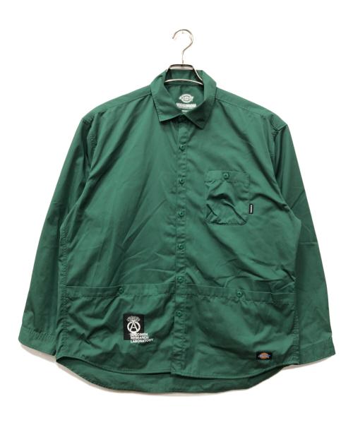 Dickies（ディッキーズ）Dickies (ディッキーズ) NEIGHBORHOOD (ネイバーフッド) NHXDICKIES. COVERALL JACKET グリーン サイズ:Mの古着・服飾アイテム
