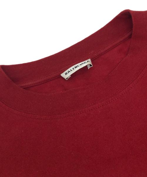 BALENCIAGA（バレンシアガ）BALENCIAGA (バレンシアガ) レイヤード チェックシャツ ブラック×レッド サイズ:36の古着・服飾アイテム