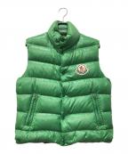 MONCLERモンクレール）の古着「TIBET ダウンベスト」｜グリーン