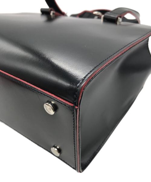 Vivienne Westwood（ヴィヴィアンウエストウッド）Vivienne Westwood (ヴィヴィアンウエストウッド) Tiny Orb 2WAYバッグ ブラック×レッドの古着・服飾アイテム