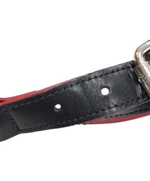 Vivienne Westwood（ヴィヴィアンウエストウッド）Vivienne Westwood (ヴィヴィアンウエストウッド) Tiny Orb 2WAYバッグ ブラック×レッドの古着・服飾アイテム