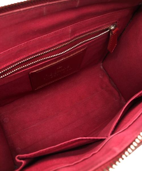 Vivienne Westwood（ヴィヴィアンウエストウッド）Vivienne Westwood (ヴィヴィアンウエストウッド) Tiny Orb 2WAYバッグ ブラック×レッドの古着・服飾アイテム