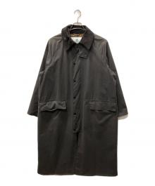 Barbour（バブアー）の古着「BURGHLEY オーバーサイズワックスコート」｜グレー