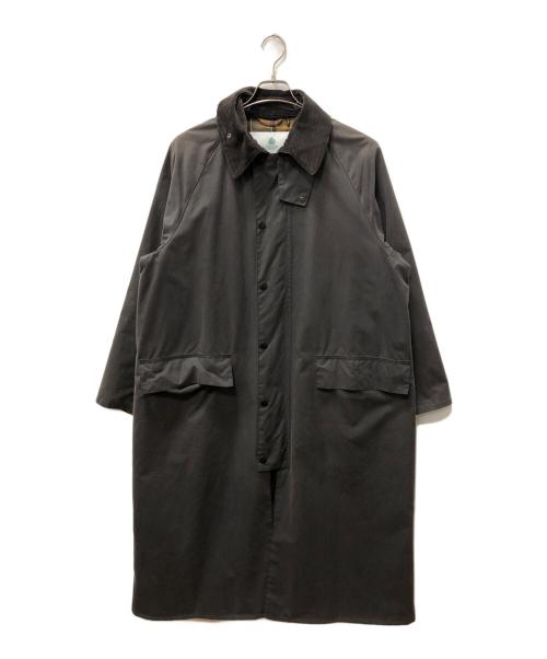 Barbour（バブアー）Barbour (バブアー) BURGHLEY オーバーサイズワックスコート グレー サイズ:SIZE Lの古着・服飾アイテム