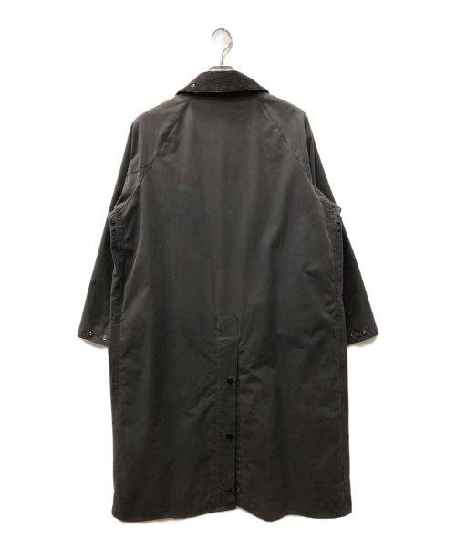 Barbour（バブアー）Barbour (バブアー) BURGHLEY オーバーサイズワックスコート グレー サイズ:SIZE Lの古着・服飾アイテム