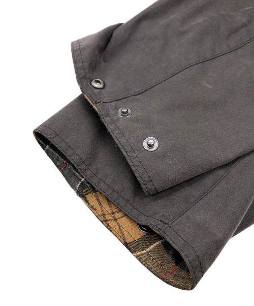 Barbour（バブアー）Barbour (バブアー) BURGHLEY オーバーサイズワックスコート グレー サイズ:SIZE Lの古着・服飾アイテム