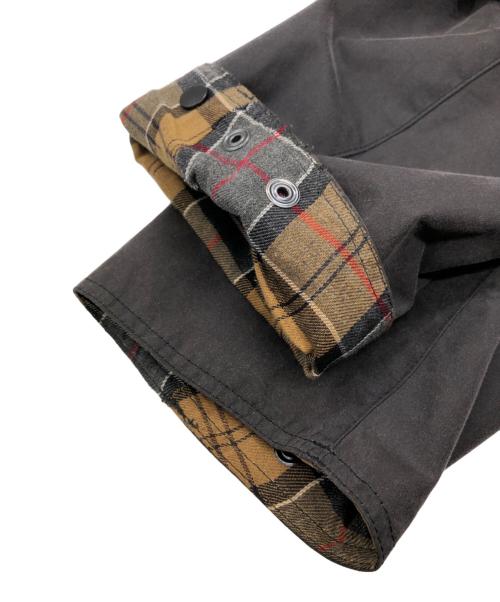 Barbour（バブアー）Barbour (バブアー) BURGHLEY オーバーサイズワックスコート グレー サイズ:SIZE Lの古着・服飾アイテム