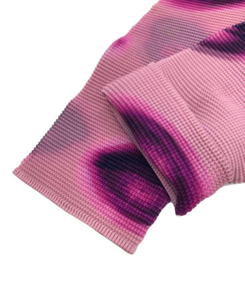 me ISSEY MIYAKE（ミーイッセイ ミヤケ）me ISSEY MIYAKE (ミーイッセイ ミヤケ) リップス プリーツカットソー パープル サイズ:FREEの古着・服飾アイテム