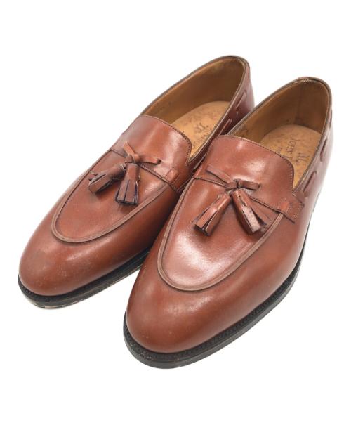 JOHN LOBB（ジョンロブ）JOHN LOBB (ジョンロブ) JIHEL/ジヘル/タッセルローファー ブラウン サイズ:SIZE 7の古着・服飾アイテム
