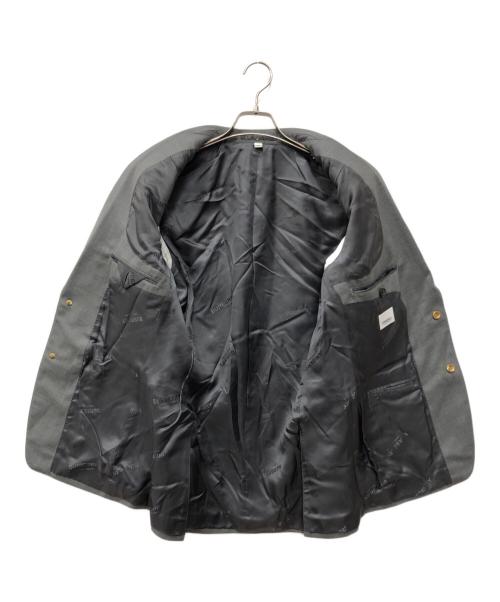 BURBERRY LONDON（バーバリーロンドン）BURBERRY LONDON (バーバリーロンドン) イングリッシュフィット メタルボタン テーラードブレザージャケット グレー サイズ:48の古着・服飾アイテム