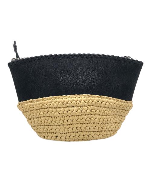 STELLA McCARTNEY（ステラマッカートニー）STELLA McCARTNEY (ステラマッカートニー) FALABELLA ラフィアショルダーバッグ ベージュの古着・服飾アイテム