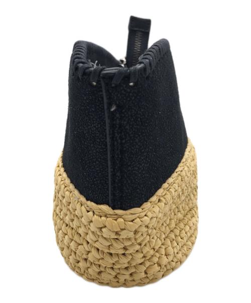 STELLA McCARTNEY（ステラマッカートニー）STELLA McCARTNEY (ステラマッカートニー) FALABELLA ラフィアショルダーバッグ ベージュの古着・服飾アイテム