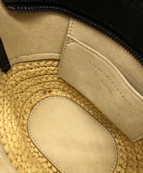 STELLA McCARTNEY（ステラマッカートニー）STELLA McCARTNEY (ステラマッカートニー) FALABELLA ラフィアショルダーバッグ ベージュの古着・服飾アイテム