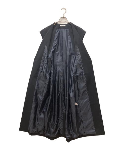 SATORU SASAKI（サトル ササキ）SATORU SASAKI (サトル ササキ) ウールロングジレ ブラック サイズ:1の古着・服飾アイテム