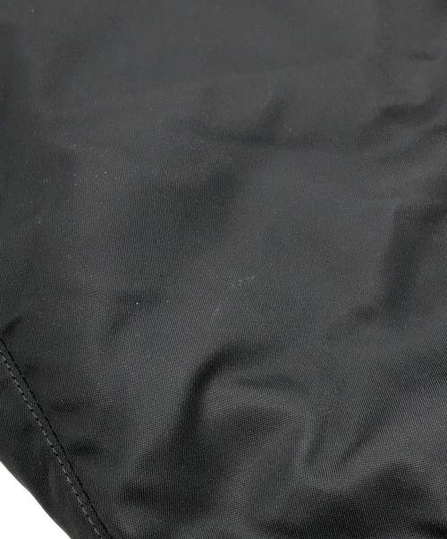 PRADA（プラダ）PRADA (プラダ) ダブルポケット ナイロンショルダーバッグ ブラックの古着・服飾アイテム