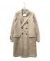 MaxMara（マックスマーラ）の古着「カシミヤダブルコート」｜ベージュ