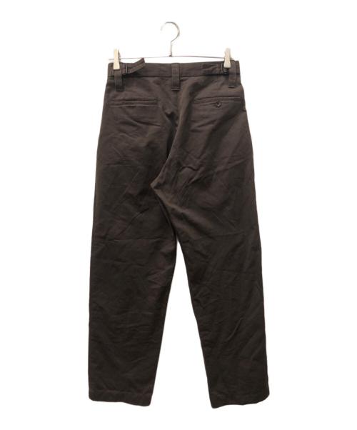 LEMAIRE（ルメール）LEMAIRE (ルメール) ONE PLEAT PANTS ブラウン サイズ:SIZE 44の古着・服飾アイテム
