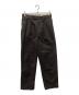 LEMAIRE（ルメール）の古着「ONE PLEAT PANTS」｜ブラウン