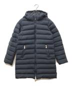Pyrenexピレネックス）の古着「SPOUTNIC LONG SOFT ダウンコート」｜ネイビー