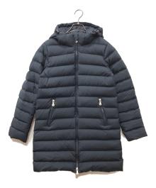 Pyrenex（ピレネックス）の古着「SPOUTNIC LONG SOFT ダウンコート」｜ネイビー