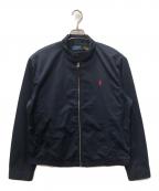 POLO RALPH LAURENポロ・ラルフローレン）の古着「スイングトップ」｜ネイビー