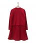 CELFORD (セルフォード) トリムミニニットワンピースセット レッド サイズ:SIZE 36：15000円