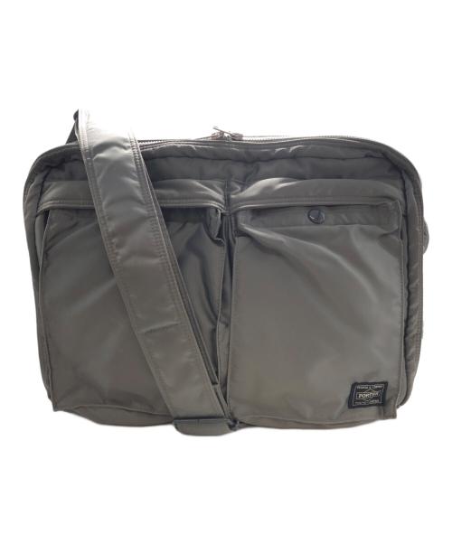 PORTER（ポーター）PORTER (ポーター) TANKER ショルダーバッグ グレー サイズ:下記参照の古着・服飾アイテム