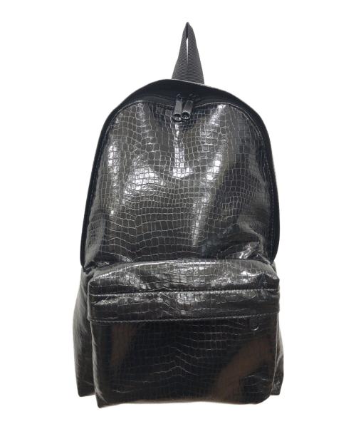 COMME des GARCONS（コムデギャルソン）COMME des GARCONS (コムデギャルソン) Scale Effect Bag 型押しデイパック ブラック サイズ:下記参照の古着・服飾アイテム