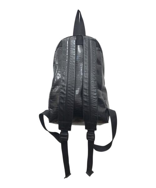 COMME des GARCONS（コムデギャルソン）COMME des GARCONS (コムデギャルソン) Scale Effect Bag 型押しデイパック ブラック サイズ:下記参照の古着・服飾アイテム