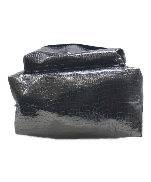 COMME des GARCONS（コムデギャルソン）COMME des GARCONS (コムデギャルソン) Scale Effect Bag 型押しデイパック ブラック サイズ:下記参照の古着・服飾アイテム