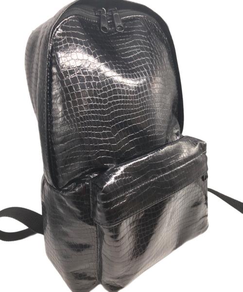 COMME des GARCONS（コムデギャルソン）COMME des GARCONS (コムデギャルソン) Scale Effect Bag 型押しデイパック ブラック サイズ:下記参照の古着・服飾アイテム