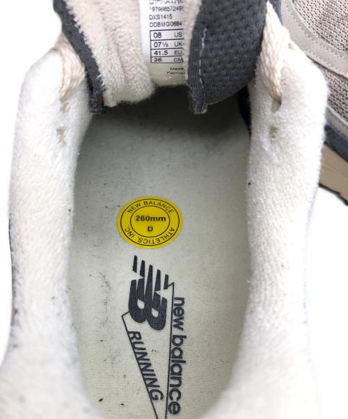 NEW BALANCE（ニューバランス）NEW BALANCE (ニューバランス) U990GR6 グレー×ベージュ サイズ:SIZE US 8の古着・服飾アイテム