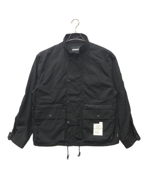 NEIGHBORHOOD（ネイバーフッド）NEIGHBORHOOD (ネイバーフッド) STAND COLLAR FIELD JACKET ブラック サイズ:Lの古着・服飾アイテム