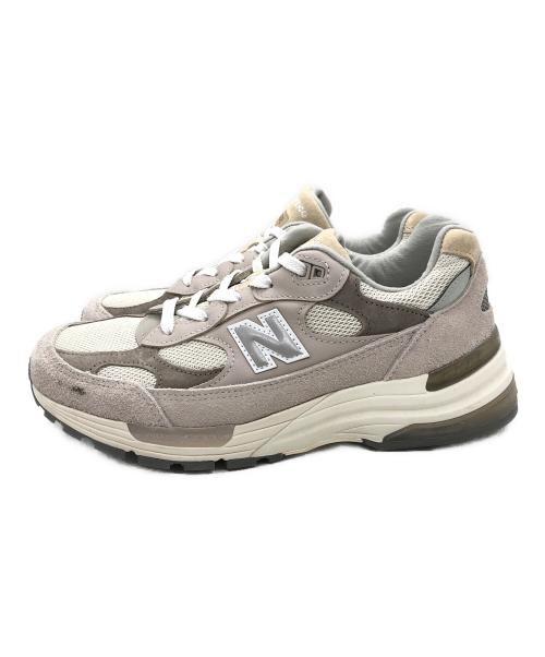 NEW BALANCE（ニューバランス）NEW BALANCE (ニューバランス) ローカットスニーカー グレー×アイボリー サイズ:SIZE US 9の古着・服飾アイテム