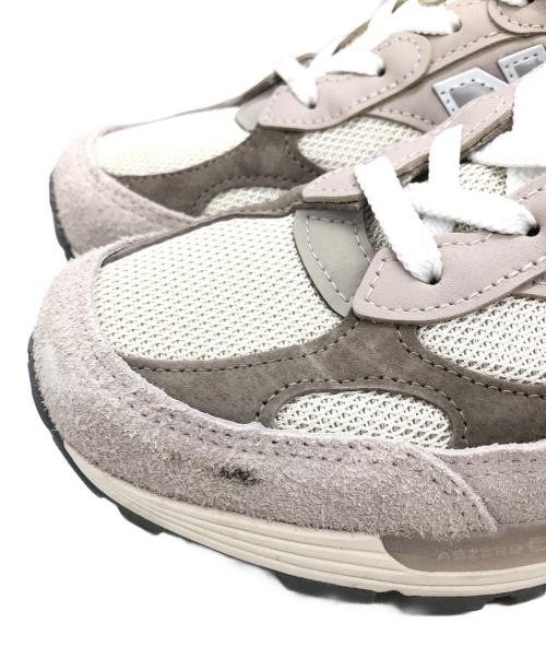 NEW BALANCE（ニューバランス）NEW BALANCE (ニューバランス) ローカットスニーカー グレー×アイボリー サイズ:SIZE US 9の古着・服飾アイテム