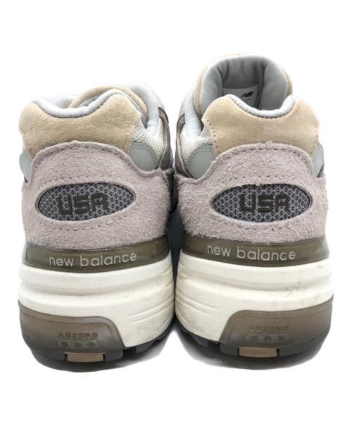 NEW BALANCE（ニューバランス）NEW BALANCE (ニューバランス) ローカットスニーカー グレー×アイボリー サイズ:SIZE US 9の古着・服飾アイテム