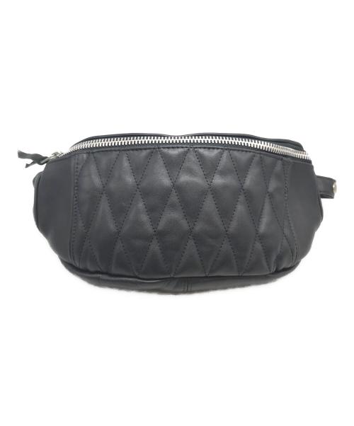 Schott（ショット）Schott (ショット) PADDED BODY BAG ブラック サイズ:下記参照の古着・服飾アイテム
