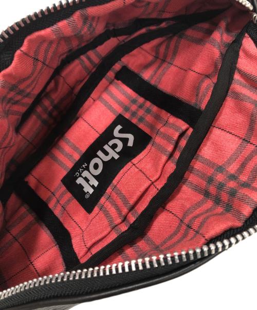 Schott（ショット）Schott (ショット) PADDED BODY BAG ブラック サイズ:下記参照の古着・服飾アイテム