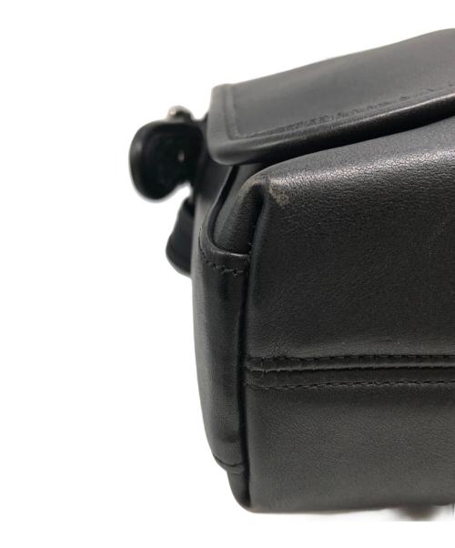 COACH（コーチ）COACH (コーチ) レザーメッセンジャーバッグ ブラック サイズ:下記参照の古着・服飾アイテム